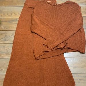 Free People sweater set